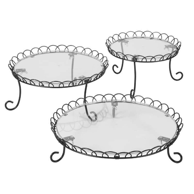 13" Wilton 3-Tier Customizable Iron Treat Stand