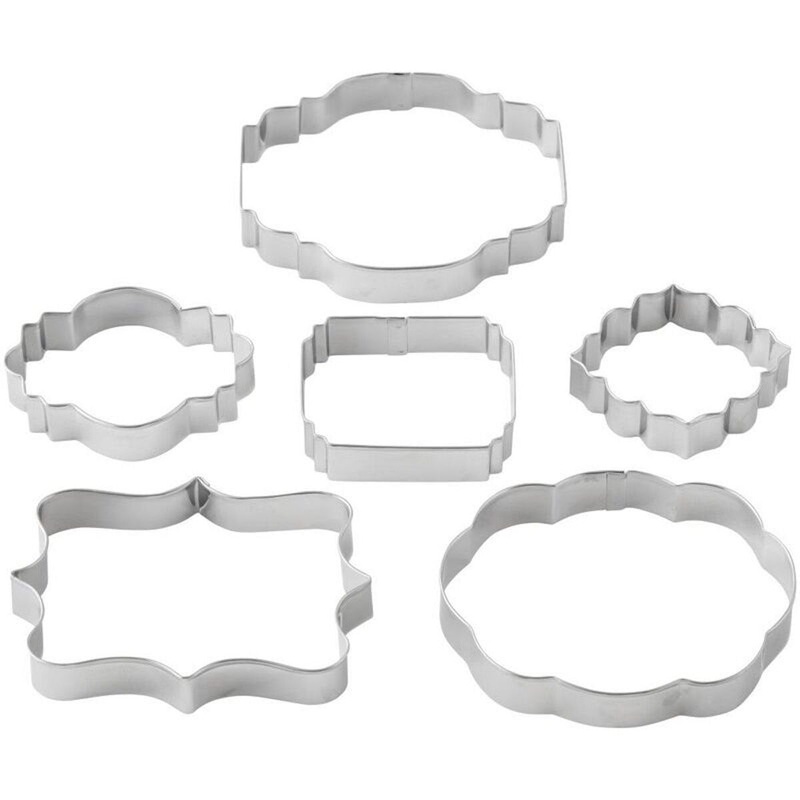 Plaque Cut Outs Set - 6 Piece
