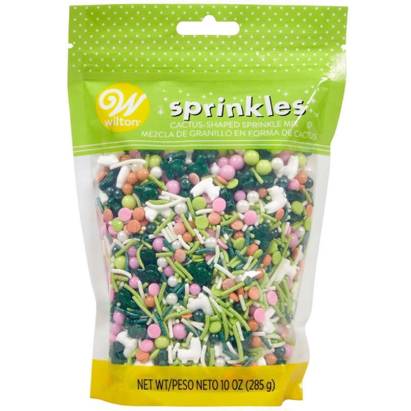 Wilton Cactus Party Sprinkles Mix - 10 oz.