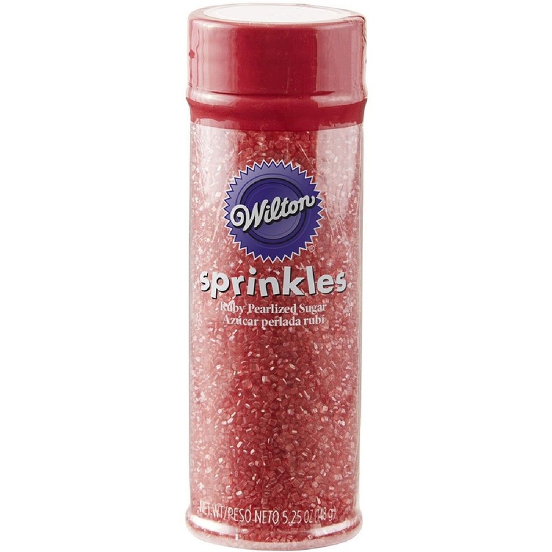 Wilton Pearlized Sugar - Ruby Red
