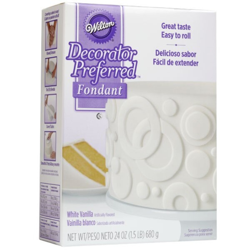 Wilton White Decorator Preferred Rolled Fondant - 24 oz