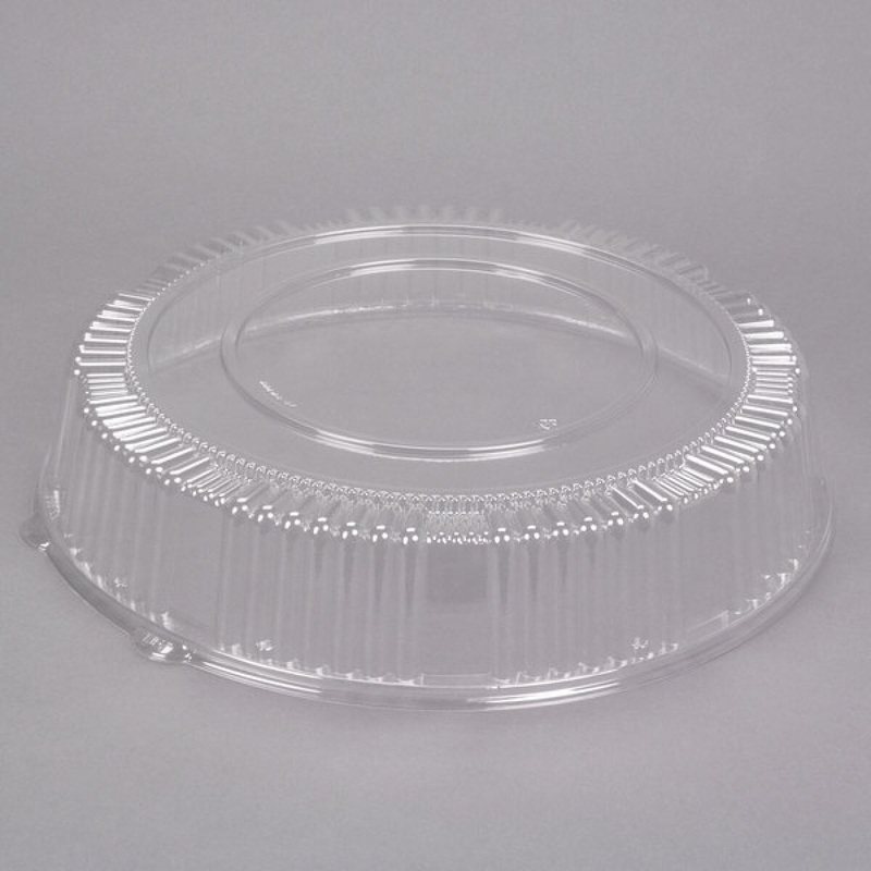16" Clear PET Plastic Round High Dome Lid