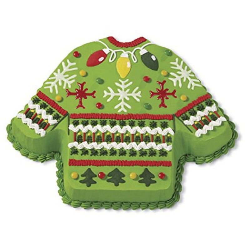 Christmas Ugly Sweater Non-Stick Cake Pan