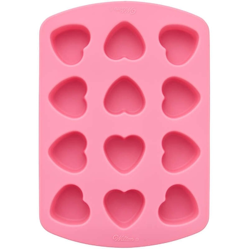 Heart-Shaped Valentine's Day Silicone Baking and Candy Mold