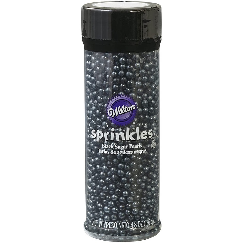 Wilton Black Sugar Pearl Sprinkles - 4.8 Oz.