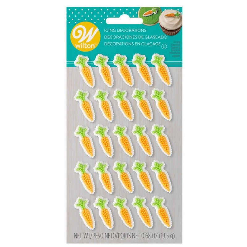 Wilton Icing Decorations - Mini Carrots