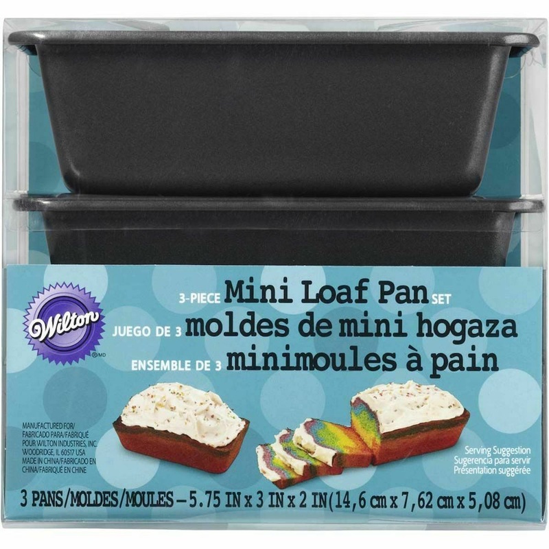 Wilton Non-Stick Mini Loaf Pan Set - 3-Piece