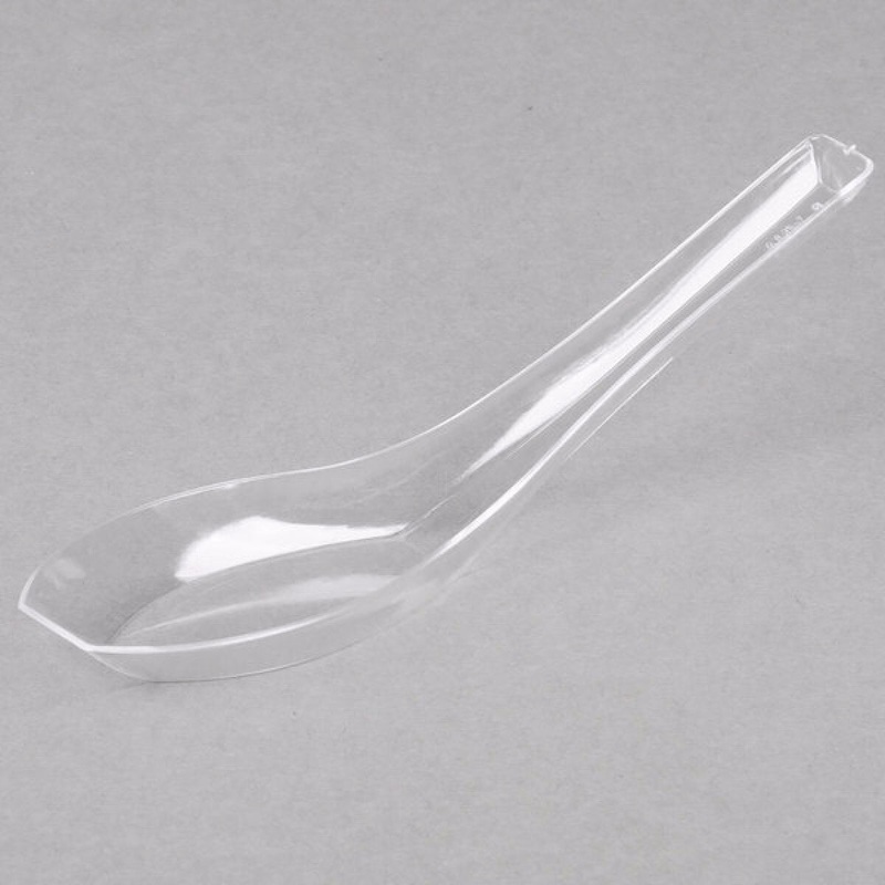 5" Clear Plastic Spoon
