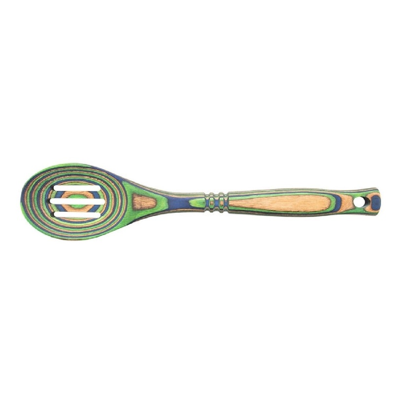 Peacock Pakka 12" Slotted Spoon