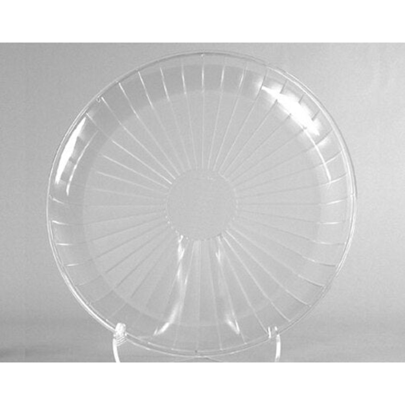 WNA Plastics CaterLine Clear Round Serving Tray - 16"