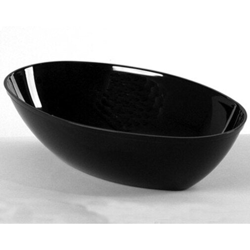 WNA Plastics CaterLine Luau Black Bowl - 64 oz.