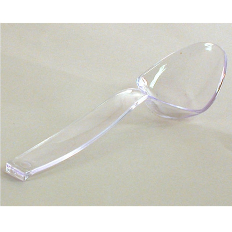WNA Plastics CaterLine Serving Spoon - Clear