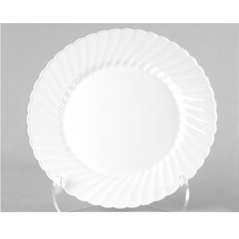 WNA Plastics Classicware 10.25" Plate - White