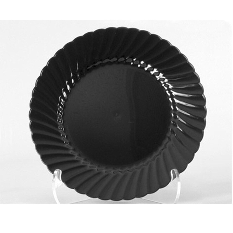 WNA Plastics Classicware 6" Plate - Black