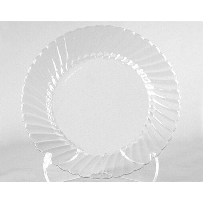 WNA Plastics Classicware 6" Plate - Clear