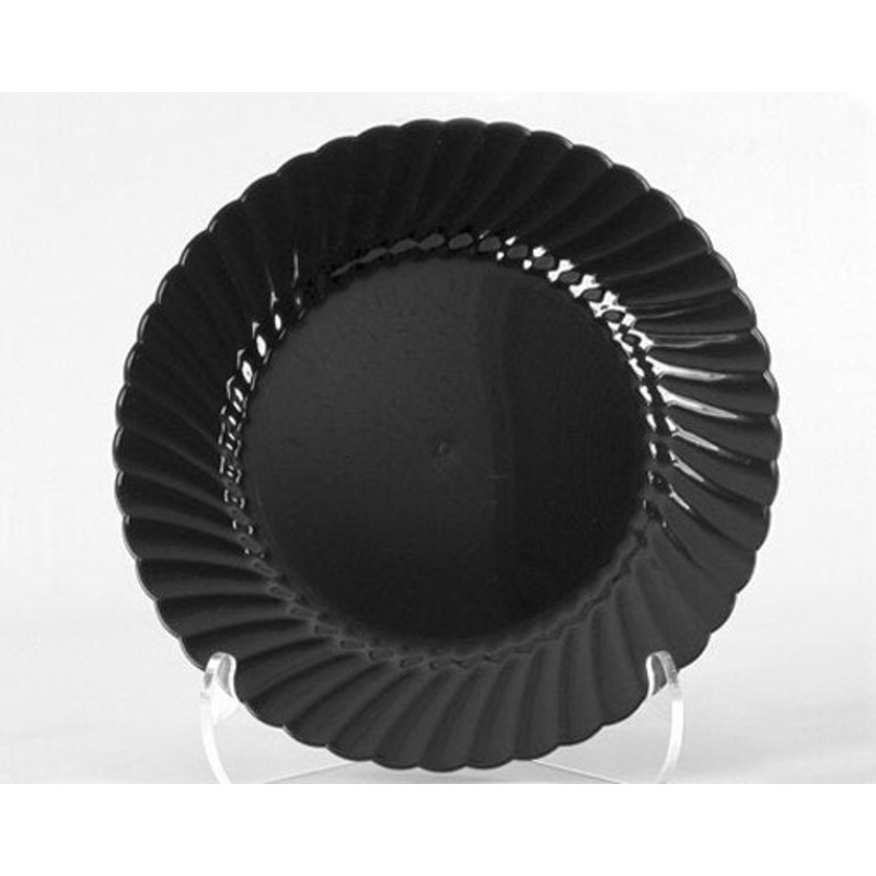 WNA Plastics Classicware 7.5" Plate - Black