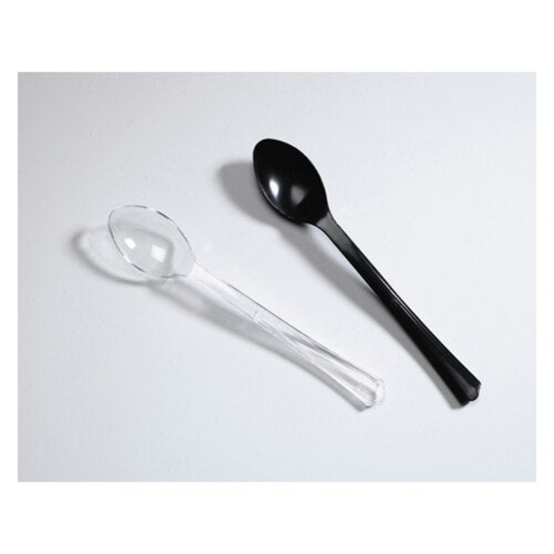 WNA Plastics Petites Tasting Spoons - Clear