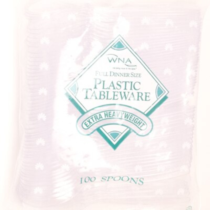 WNA Plastics Statesman Extra Heavyweight Spoon - Clear