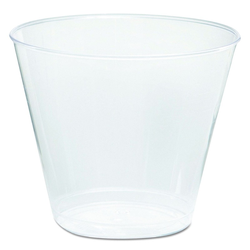 WNA T5S Plastic Tumbler 5 oz Clear - Pack of 50