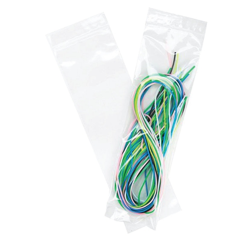 Crystal Clear Zip Bag 3" x 10" 2-mil