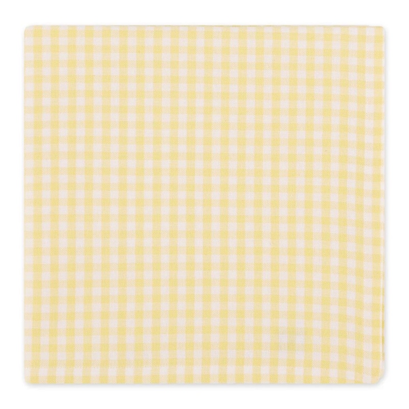 Gingham Sundress Yellow Napkin