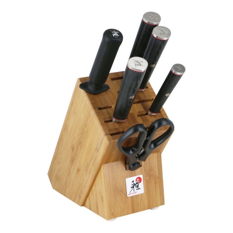Miyabi Kaizen II Knife Block 7 Piece Set