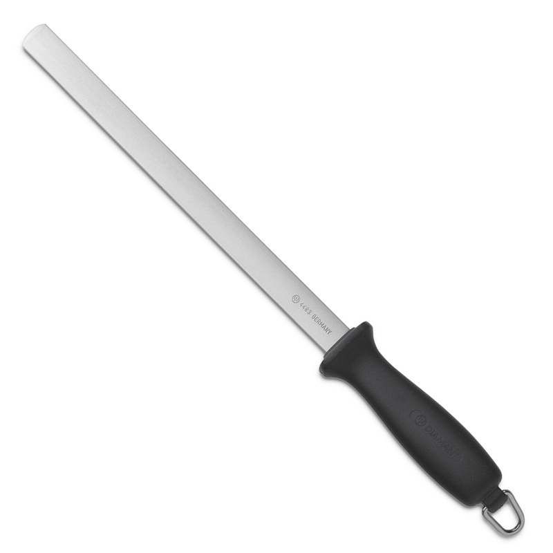 Wusthof 10" Diamond Wide Sharpening Steel Fine