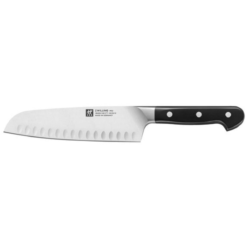 Zwilling Pro Hollow Edge Santoku Knife 7"