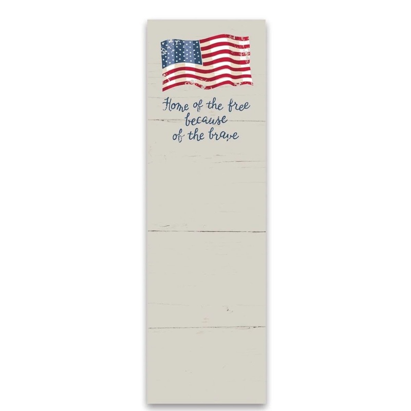 Free Because of the Brave List Pad