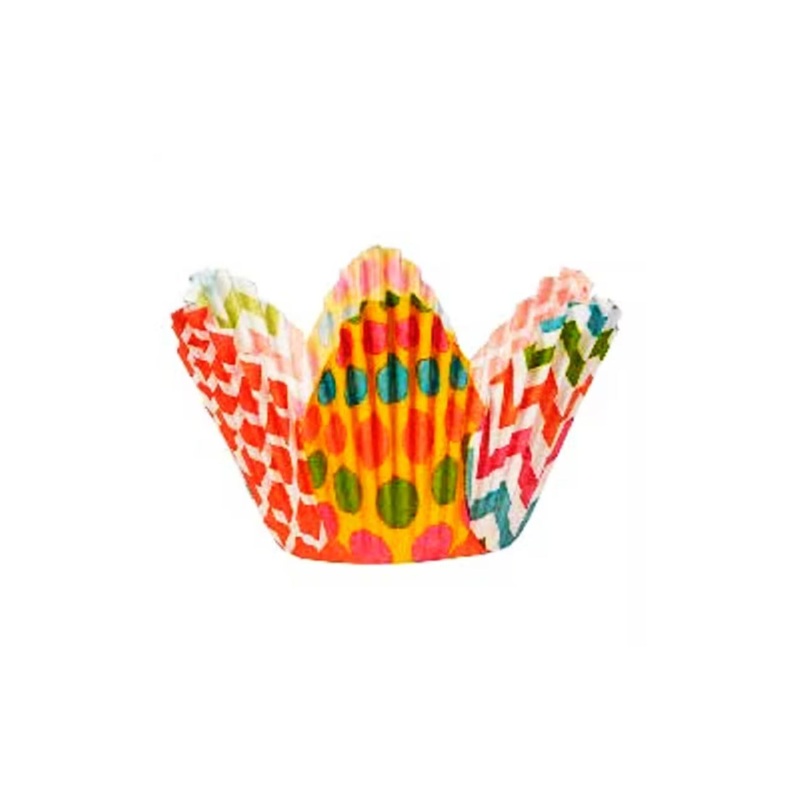 Baking Cups Petal Egg 24 Ct