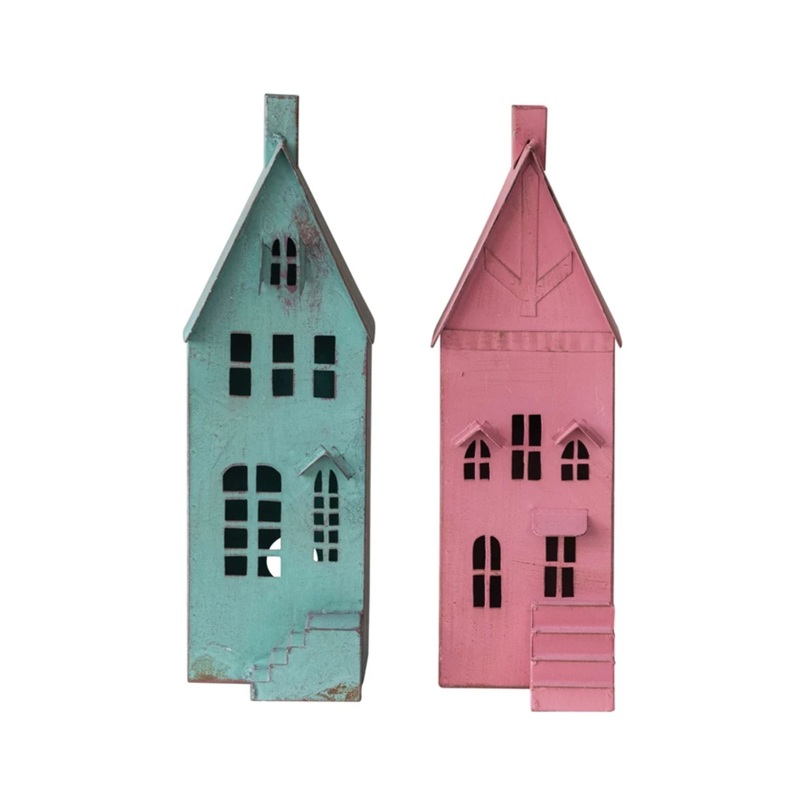 Metal House Patina Finish
