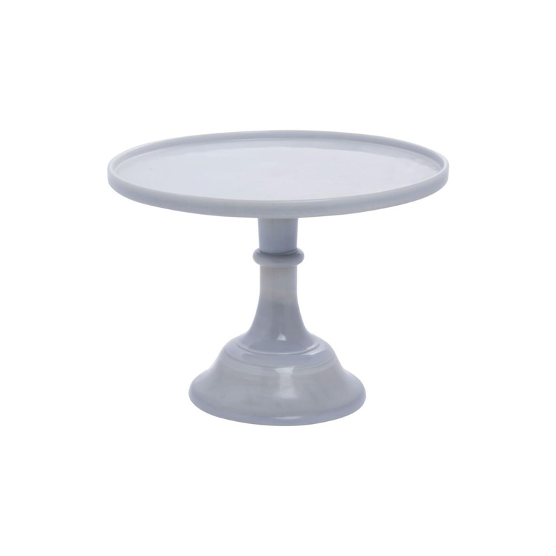 Cake Stand 12" Marble/Grey
