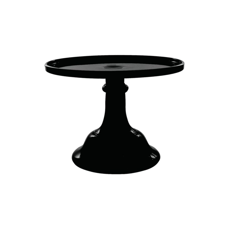 Cake Stand Black Raspberry 6"