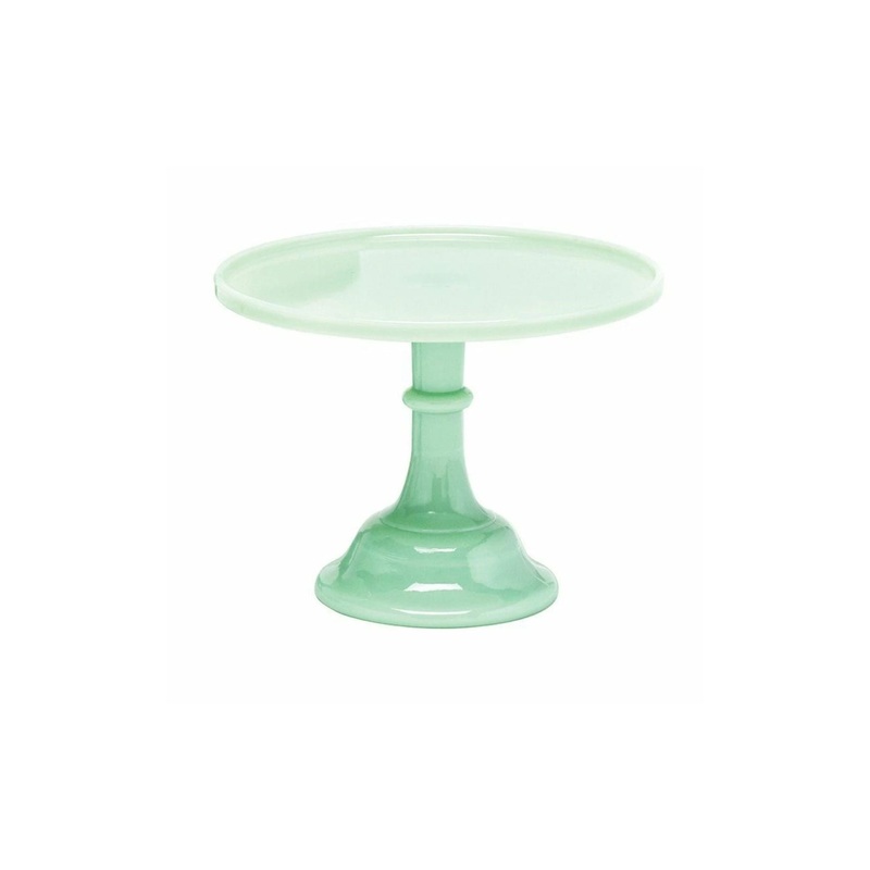 Cake Stand Jadeite 10"