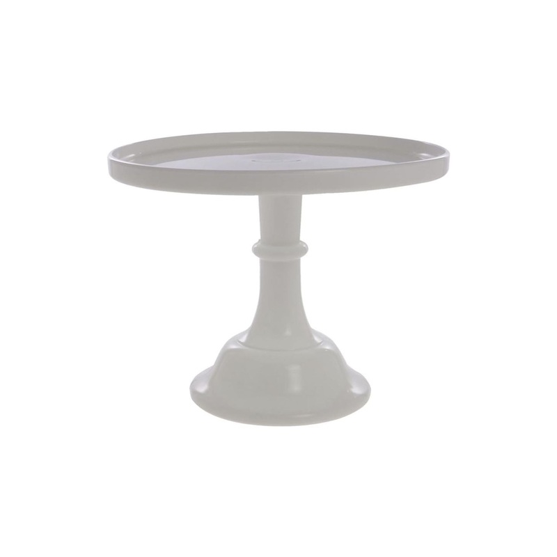 Cake Stand Milk 12"(dis)