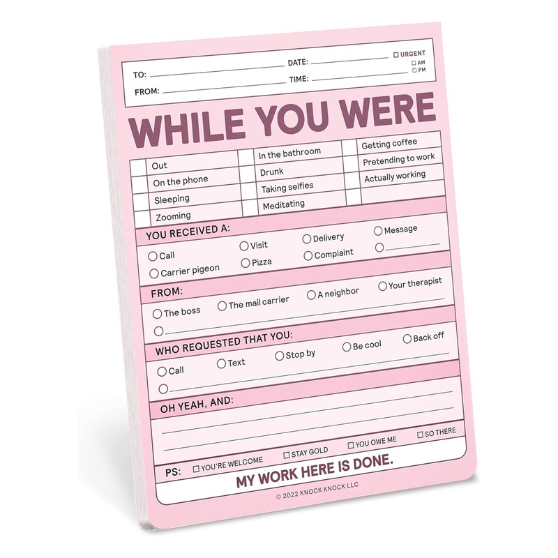 While You Were... Sticky Pad