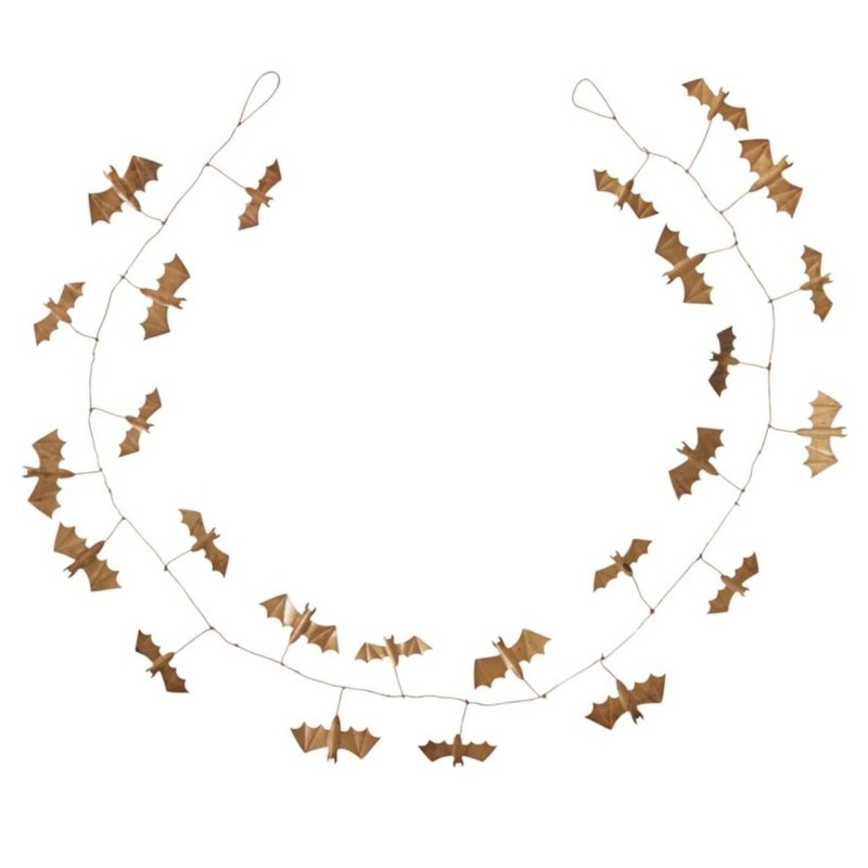 72" Winged Bat Garland