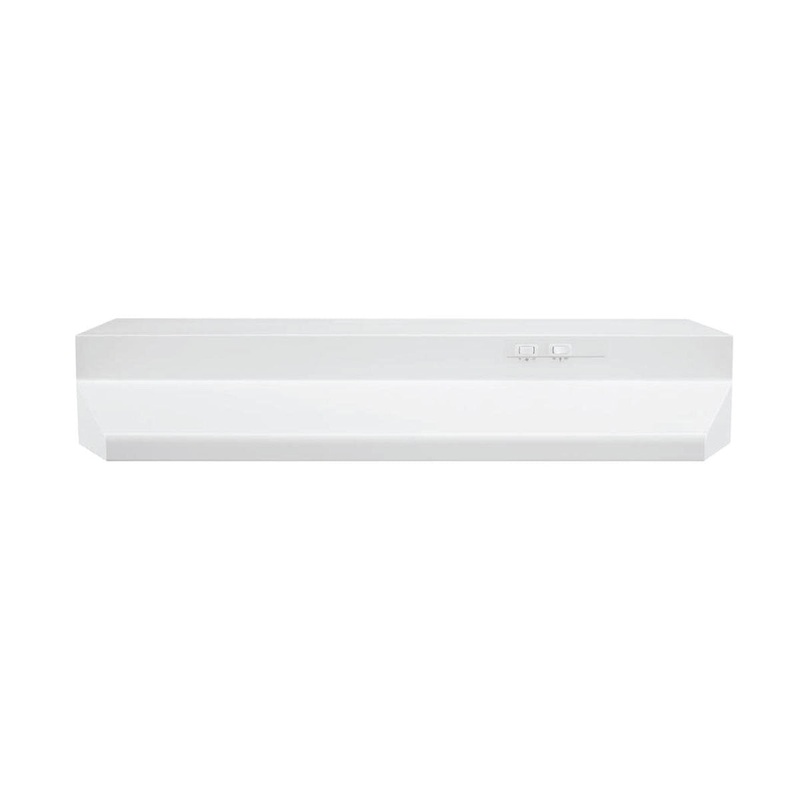 Amana UXT3030AAW 30" White Wall Hood