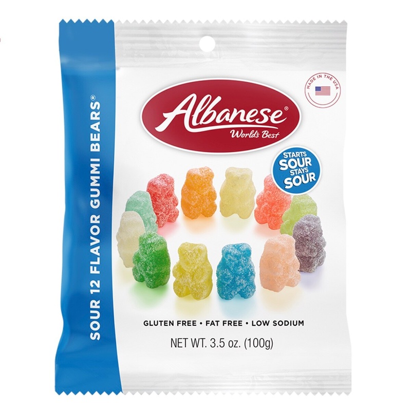 Sour Gummi  Bears- 3.5 oz bag