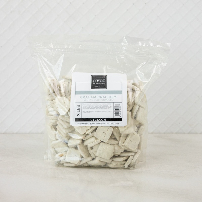 Yogurt Covered. Mini Graham Crackers - 3 Lb Bag