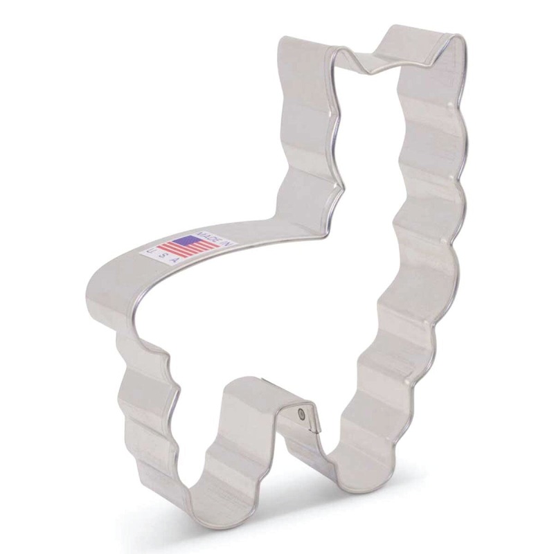 Cute Llama Cookie Cutter 4"