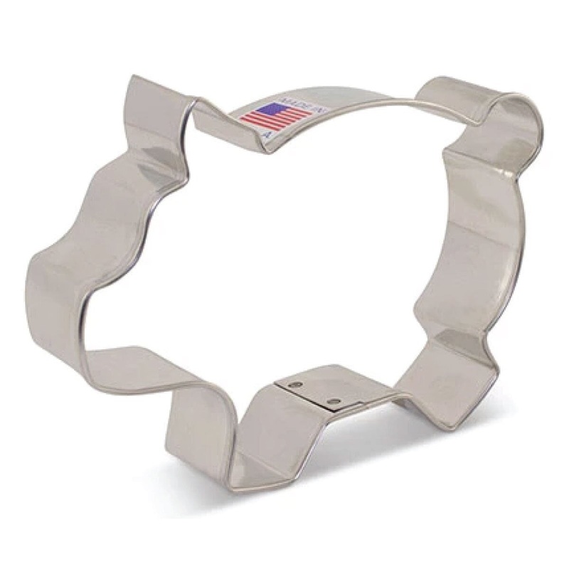 Cute Pig Cookie Cutter 4-1/4"