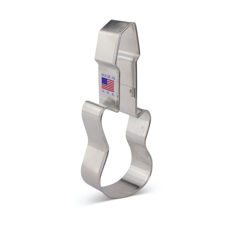 Electric Guitar Cookie Cutter 5-1/8"