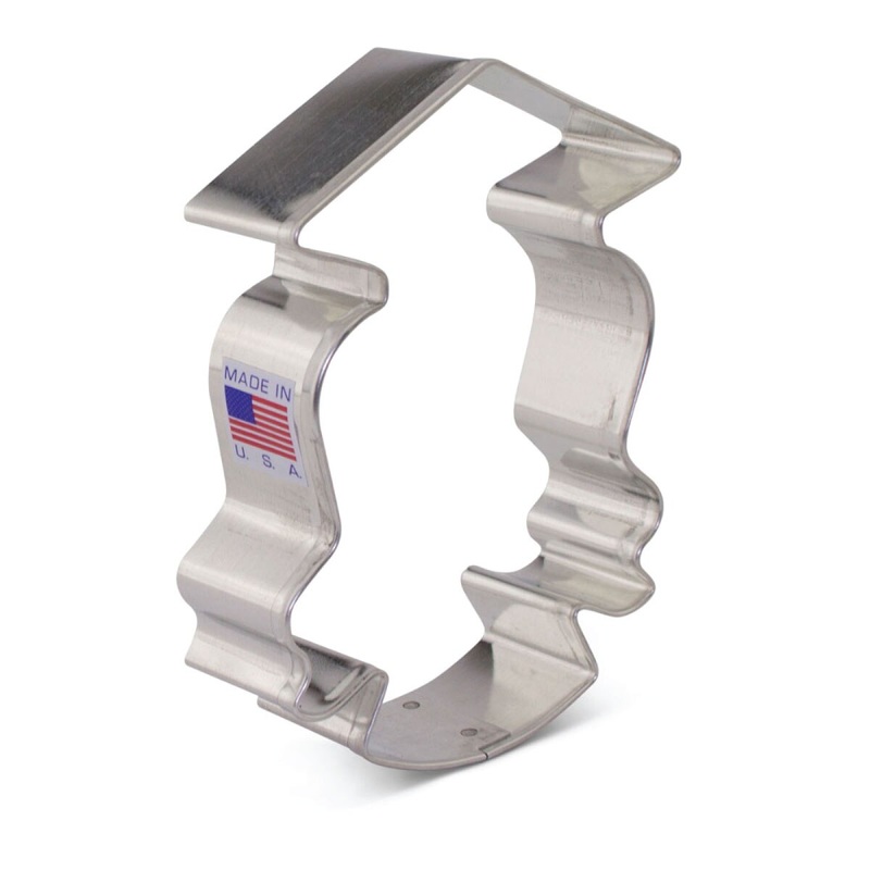 Female Graduate Cookie Cutter 4-1/8"