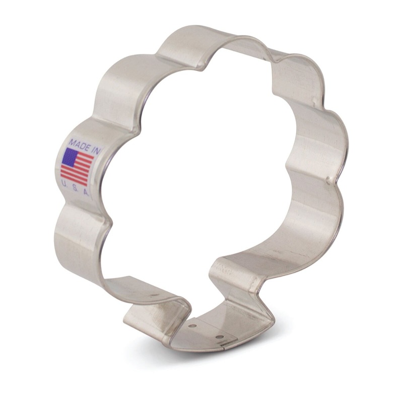Forward Facing Turkey Cookie Cutter 3-5/8"