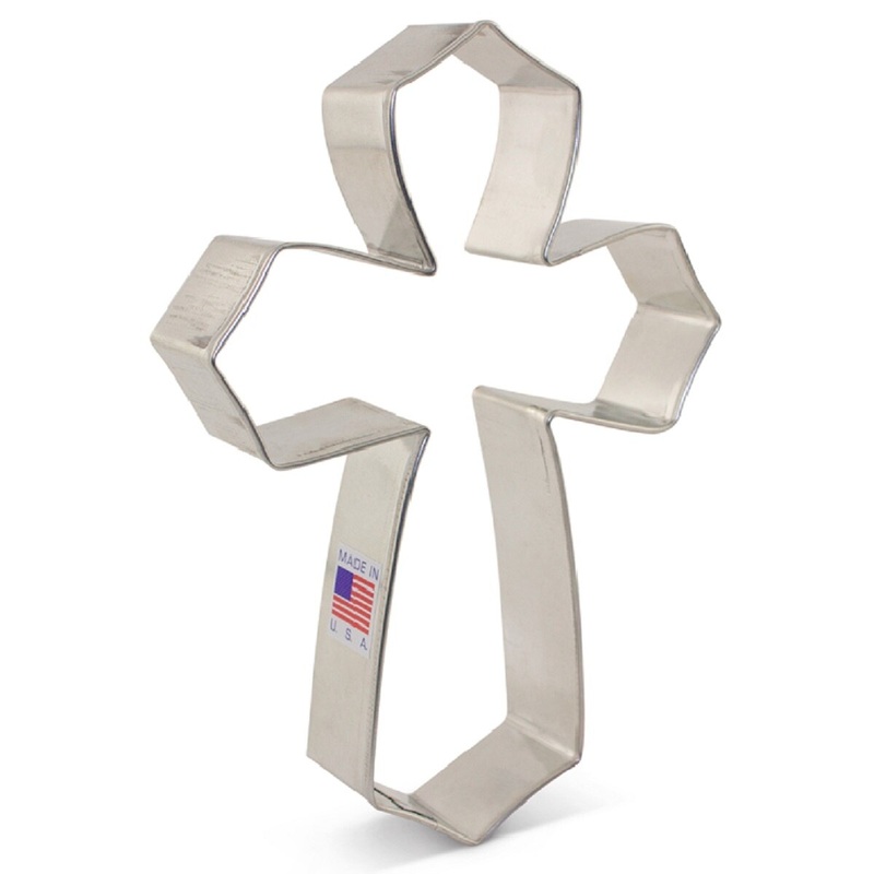 Large Cross Cookie Cutter 5-1/4"