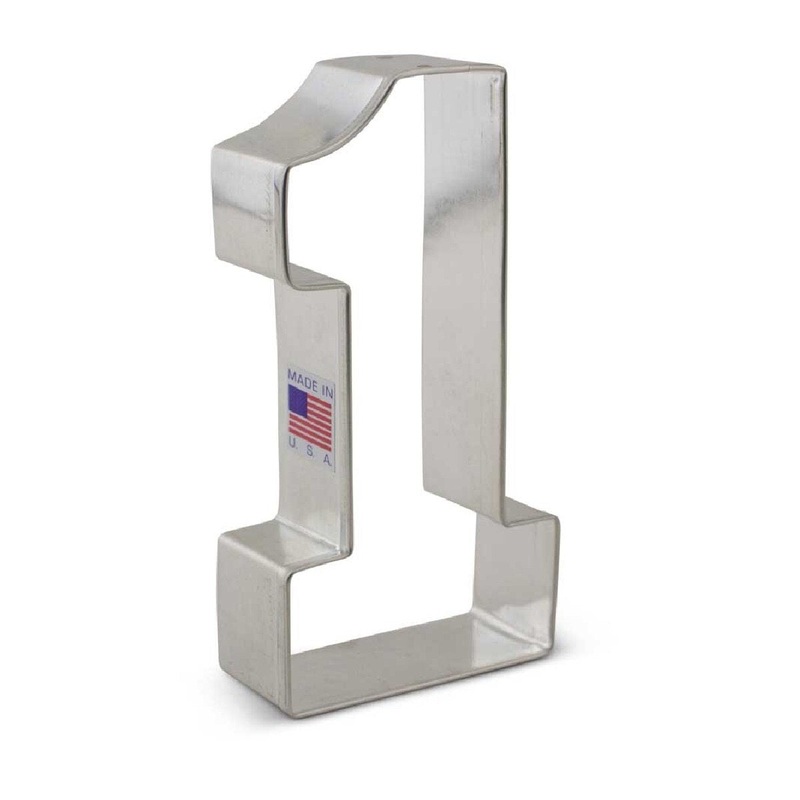 Large Number 1 Cookie Cutter 4-3/8"