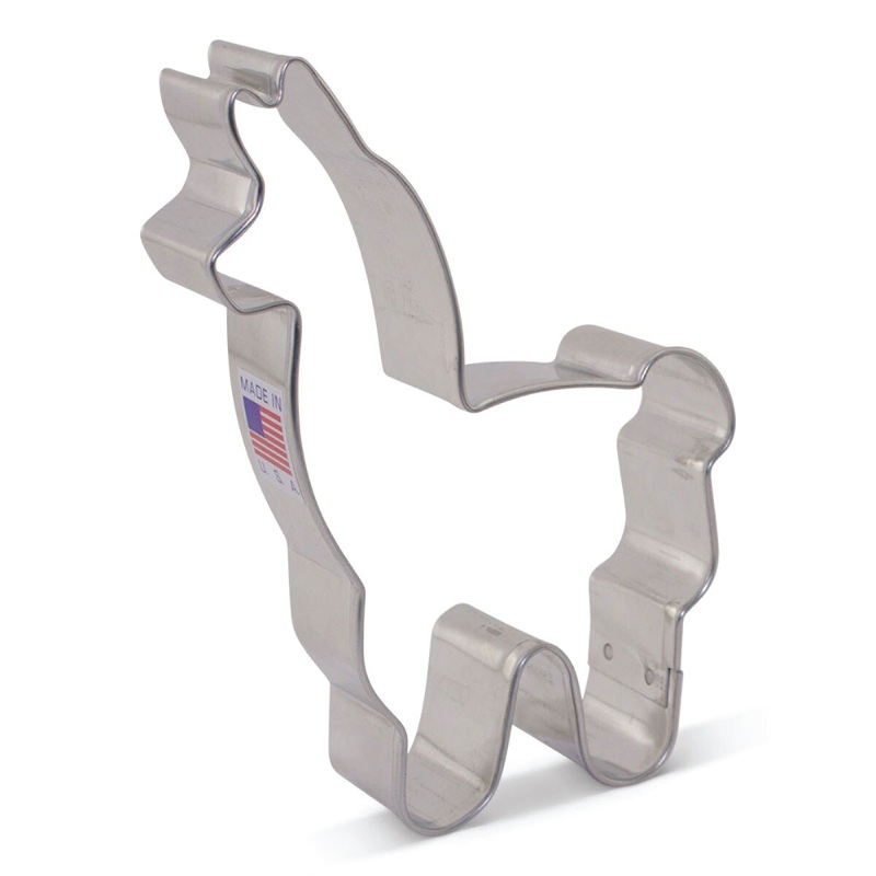 Llama Cookie Cutter 4-1/4"