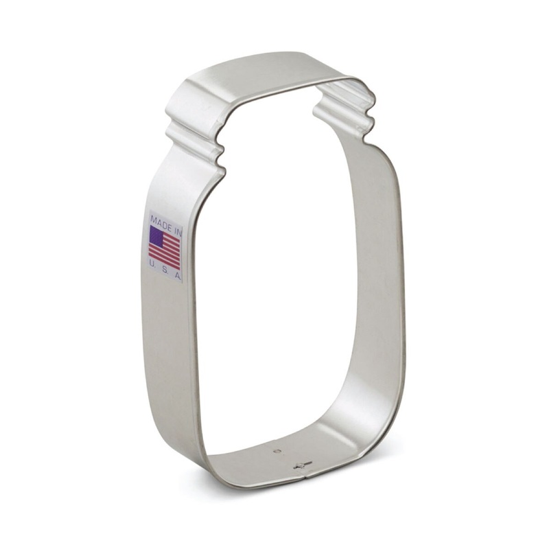 Mason Jar Cookie Cutter 3-1/2"