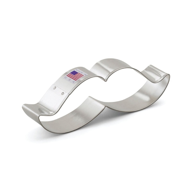 Mustache Cookie Cutter 5-1/4"